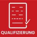 Icon Qualifikation mit Bezeichnung